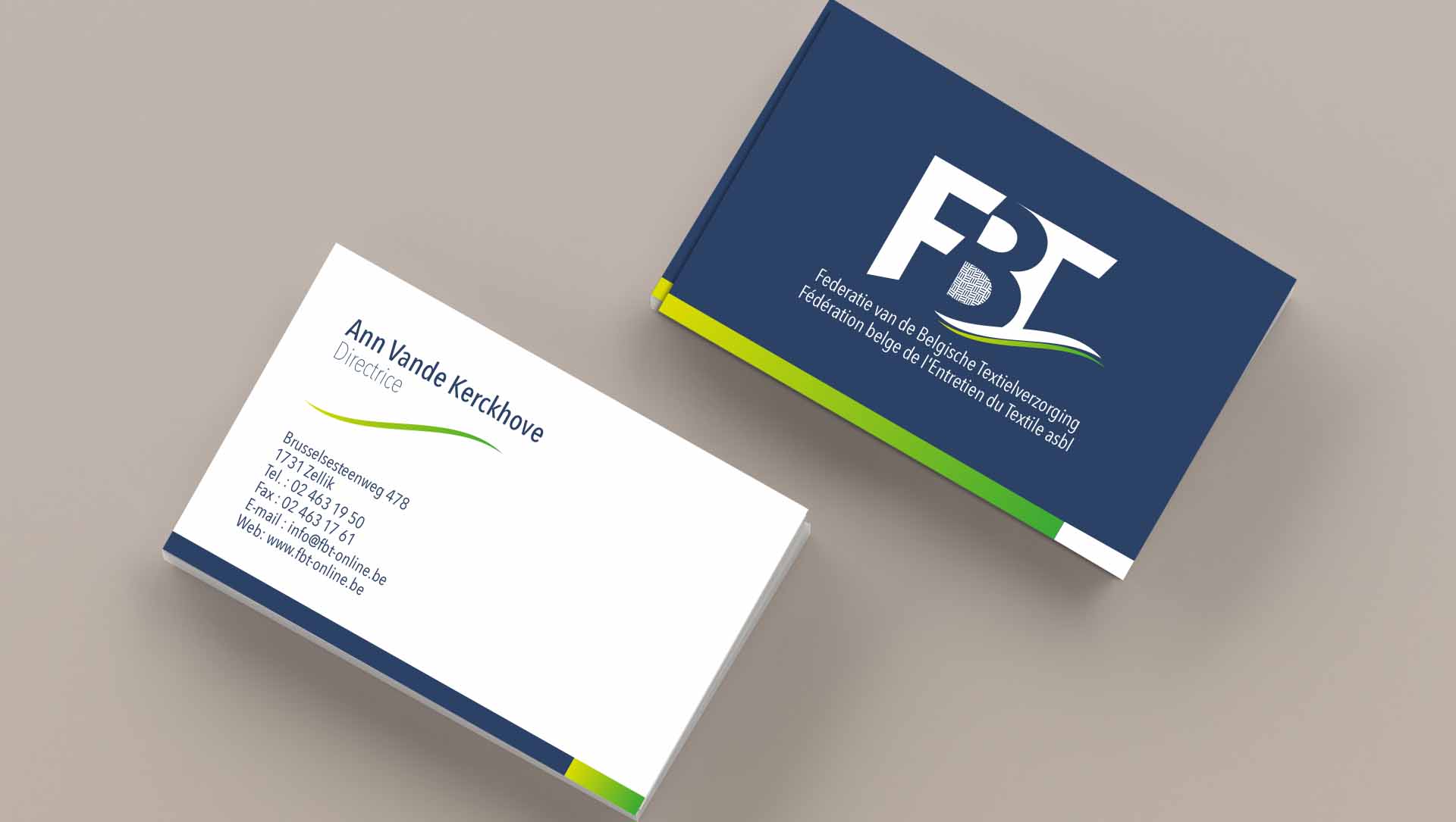 Cartes de visite FBT 